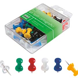 SPILLI TESTA COLOR. PER MAPPA 40PZ LEBEZ 26041