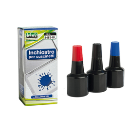 INK BLU PER TIMBRI S-OLIO 30ML. LEBEZ 26367