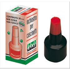 INK ROSSO PER TIMBRI S-OLIO 30ML. LEBEZ 26368
