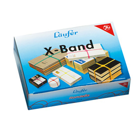 ELASTICI FETTUCCIA A CROCE X-BAND 150 MM 100 GR. LAUFER 47370