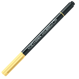PENNARELLO AQUA BRUSH DUO - PUNTE 2-4 MM - GIALLO CHIARO - LYRA 85033