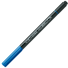 PENNARELLO AQUA BRUSH DUO - PUNTE 2-4 MM - BLU COBALTO CHIARO - LYRA 85042