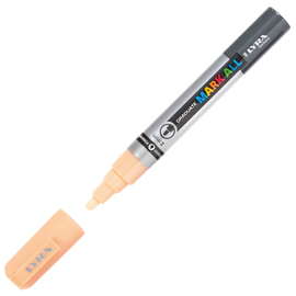 MARCATORE A BASE D'ACQUA GRADUATE MARK ALL  - PUNTA TONDA 2MM - ROSA PESCA - LYRA 100948