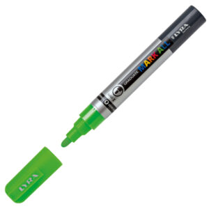 MARCATORE A BASE D'ACQUA GRADUATE MARK ALL  - PUNTA TONDA 2MM - VERDE FLUO - LYRA 88937