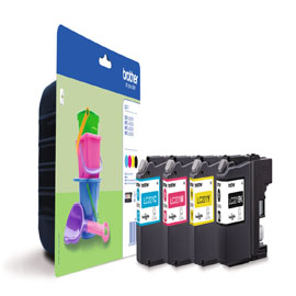 BROTHER - CARTUCCIA - C-M-Y-K -  LC221VALBP BROLC221VALBP
