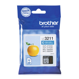 BROTHER - CARTUCCIA - CIANO - LC3211C - 200 PAG BROLC3211C
