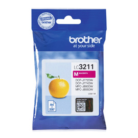BROTHER - CARTUCCIA - MAGENTA - LC3211M - 200 PAG BROLC3211M