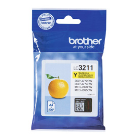 BROTHER - CARTUCCIA - GIALLO - LC3211Y - 200 PAG BROLC3211Y