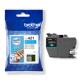 BROTHER - CARTUCCIA INK - CIANO - LC421C - 200 PAG BROLC421C