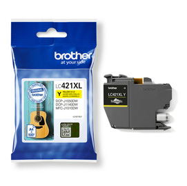 BROTHER - CARTUCCIA INK - GIALLO - LC421XLY - 500 PAG BROLC421XLY