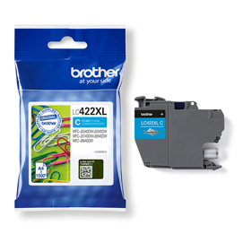BROTHER - CARTUCCIA - CIANO - LC422XLC - 1.500 PAG BROLC422XLC