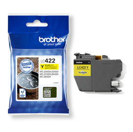 BROTHER - CARTUCCIA - GIALLO - LC422Y - 550 PAG BROLC422Y