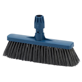 SCOPA BASSA DETECTABILE HYGIENE - PER LE PULIZIE - NERO/BLU - LINEA FLESH 97778