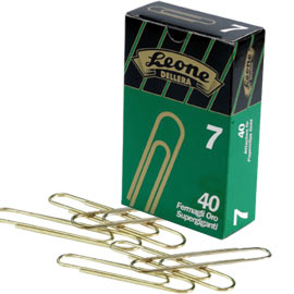 FERMAGLI GIGANTI 7 NR.40 OTTONATI LEONE 68845