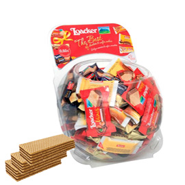 WAFER MINIS - 700 GR - LOACKER - BOLLE SELF SERVICE DA 140 PEZZI 93906