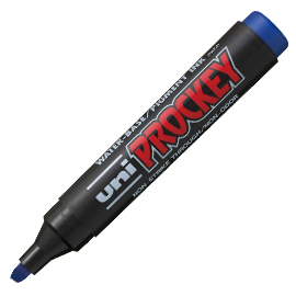 MARCATORE UNI PROCKEY M126 - PUNTA A SCALPELLO DA 1,00-5,70MM - BLU - UNI MITSUBISHI 30352