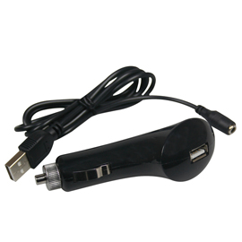 ALIMENTATORE CAR CHARGER X TABLET CON 3 ADATTORI MICRO USB, JACK 0.75, APPLE LI 95816
