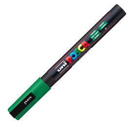 PENNARELLO UNI POSCA 0,9mm - 1,3mm PUNTA FINE VERDE 40596