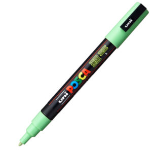 MARCATORE UNI POSCA PC3M - PUNTA FINE 0,9 - 1,3 MM - VERDE CHIARO - UNI MITSUBISHI 92581