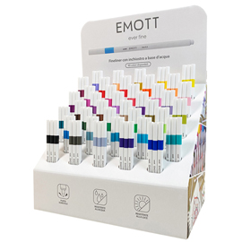 EXPO 120 FINELINER EMOTT 0.4MM COLORI ASSORTITI UNI MITSUBISHI 95580