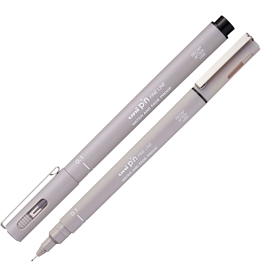 PIN FINELINER - PUNTA 0.1 MM - GRIGIO CHIARO - UNI MITSUBISHI 93926