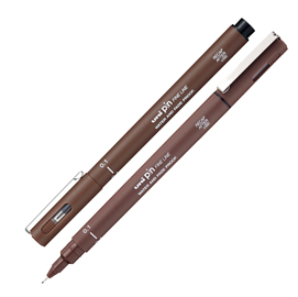 PIN FINELINER - PUNTA 0.1 MM - SEPPIA - UNI MITSUBISHI 93930