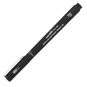 PIN FINELINER - PUNTA 0,3 MM - NERO - UNI MITSUBISHI 92684