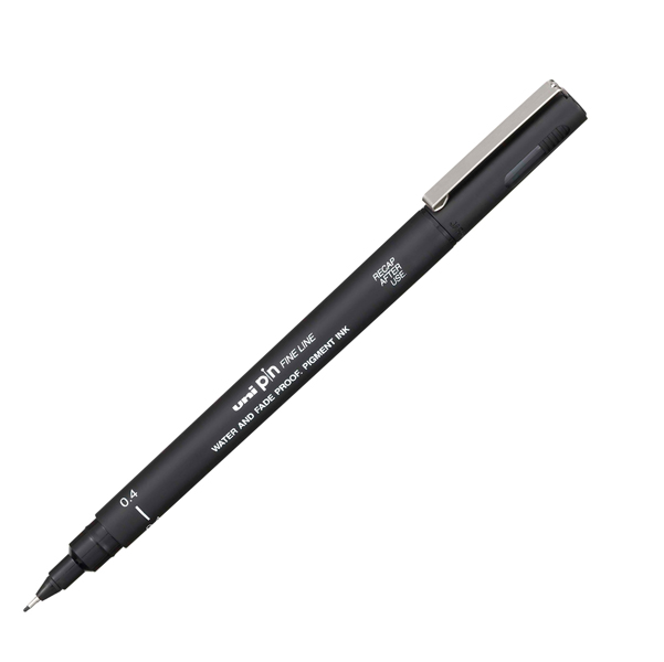 PIN FINELINER - PUNTA 0,4 MM - NERO - UNI MITSUBISHI 92685