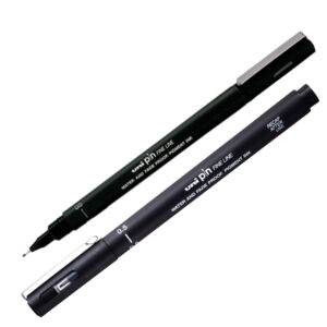 PIN FINELINER - NERO - PUNTA 0.5 MM - UNI MITSUBISHI 85911