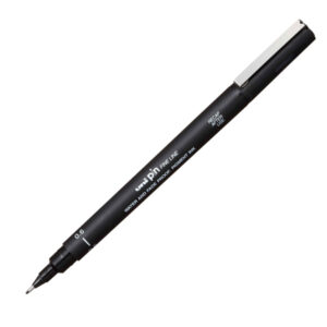 PIN FINELINER - PUNTA 0,6 MM - NERO - UNI MITSUBISHI 92688