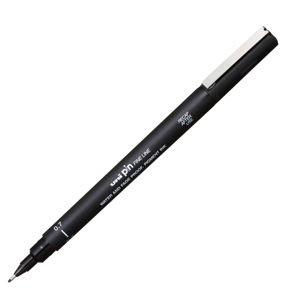 PIN FINELINER - PUNTA 0,7 MM - NERO - UNI MITSUBISHI 92687