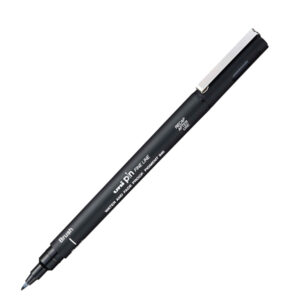 PIN FINELINER - PUNTA BRUSH - NERO - UNI MITSUBISHI 92698