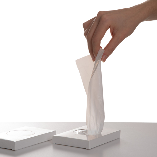 SACCHETTI IGIENICI IN HDPE - 11X28 CM - CONF. 25 PEZZI 91398