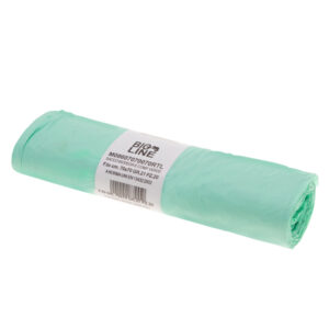 SACCHI BIO - 70X70 CM - 40 L - 18 MICRON - VERDE - CONF. 20 PEZZI 91326