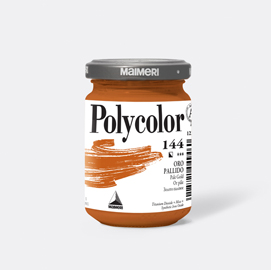 COLORE VINILICO POLYCOLOR - 140 ML - ORO PALLIDO - MAIMERI 85218