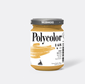 COLORE VINILICO POLYCOLOR VASETTO 140ML ORO RICCO MAIMERI 85219