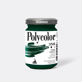 COLORE VINILICO POLYCOLOR - 140 ML - VERDE VESCICA - MAIMERI 85233