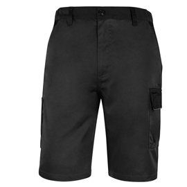BERMUDA DA LAVORO M1BE2 - TAGLIA XL - TWILL/POLIESTERE/COTONE - GRIGIO SCURO - DELTAPLUS 101558