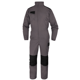 TUTA DA LAVORO M1CO2 - TWILL/POLIESTERE/COTONE - TAGLIA L - GRIGIO - DELTAPLUS 101516