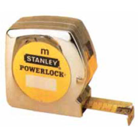 FLESSOMETRO POWERLOCK - 5 MT - LARGHEZZA NASTRO 19 MM - STANLEY 46214