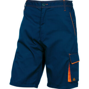 BERMUDA DA LAVORO PANOSTYLE  M6BER - SARGIA-POLIESTERE-COTONE - TAGLIA L - BLU-ARANCIO - DELTAPLUS 73730