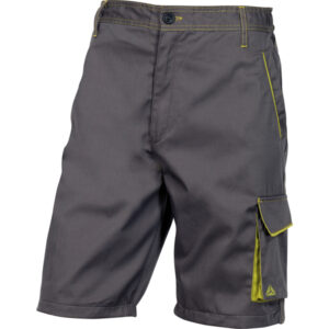 BERMUDA DA LAVORO PANOSTYLE  M6BER - SARGIA-POLIESTERE-COTONE - TAGLIA XL - GRIGIO-VERDE - DELTAPLUS 73729