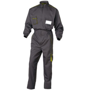 TUTA DA LAVORO PANOSTYLE  M6COM - SARGIA-POLIESTERE-COTONE - TAGLIA XL - GRIGIO-VERDE - DELTAPLUS 73720