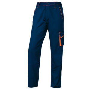 PANTALONE DA LAVORO PANOSTYLE   M6PAN - SARGIA-POLIESTERE-COTONE - TAGLIA XXL - BLU-ARANCIO - DELTAPLUS 80625