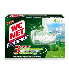 TAVOLETTA PROFUMOSO OCEAN FRESH - WC NET - 4 GABBIETTE DA 34 GR 70895