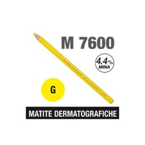 MATITA DERMATOGRAFICA M 7600  GIALLO 44803