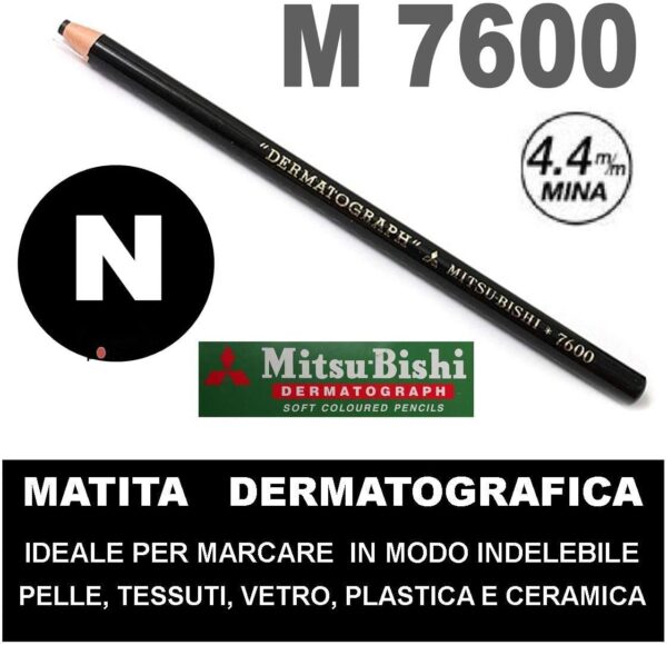 MATITA DERMATOGRAFICA M 7600 NERA 46724