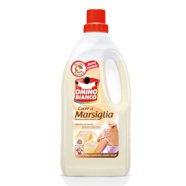 DETERSIVO LIQUIDO CUORE DI MARSIGLIA - A MANO E IN LAVATRICE - 1 L - OMINO BIANCO 78340