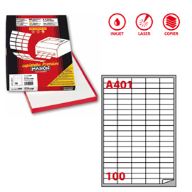 ETICHETTA A4 100 FG. 37X14 MARKIN 48888