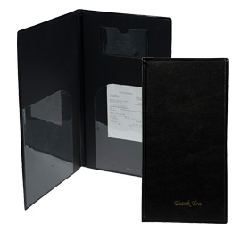 PORTACONTO BASIC - 13X23 CM - PVC - NERO - 4+2 BUSTE FISSE INCLUSE - SECURIT 71622